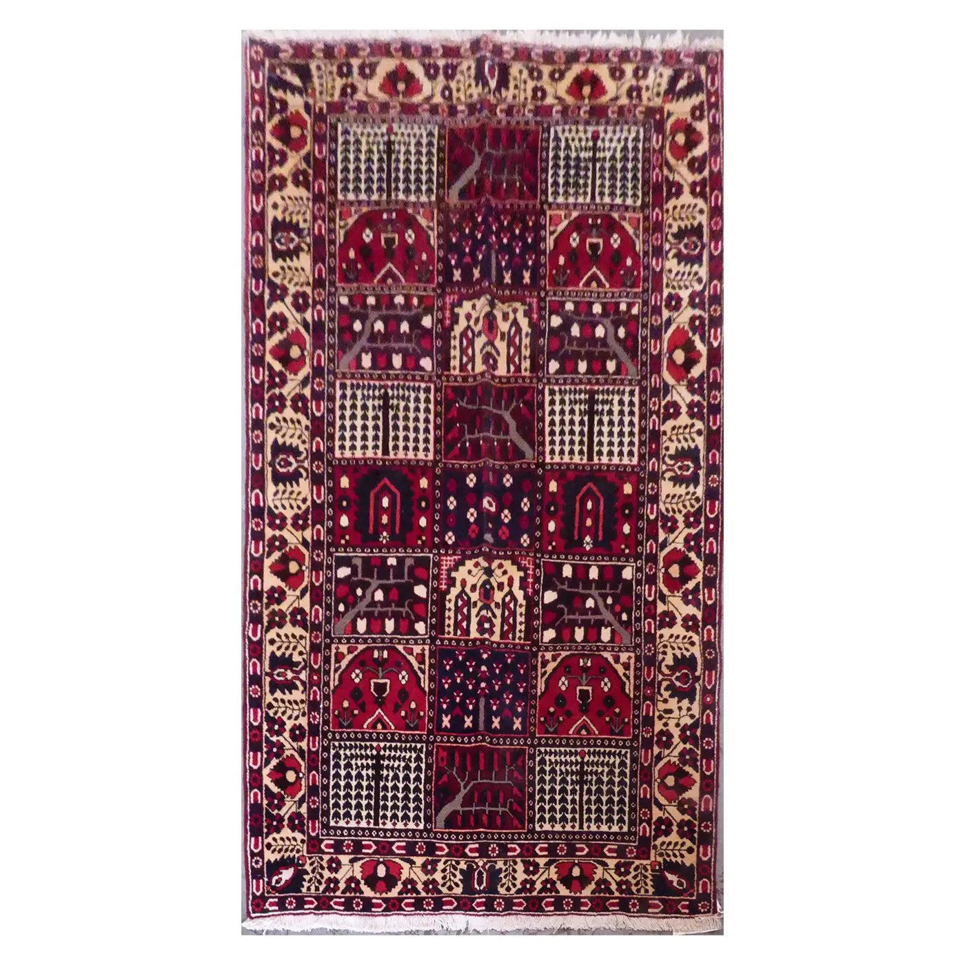 One Of The Kind Persian Bakhtiar Rug 10'3" x 5'4"